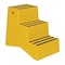 Vestil Polyethylene Step Stool, Yellow, 3 Step, 3 Steps, 28.5 Overall Height, Polyethylene, Yellow VST-3-Y - alternate 1